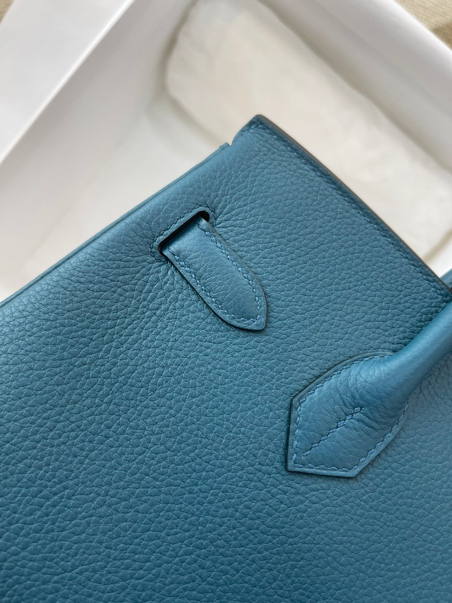 小愛款-Birkin 30 Togo W0博斯普魯斯海峽綠 金扣