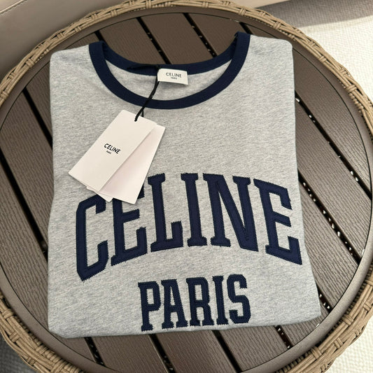 賽C家-2404 24夏季新款貼布logo刺繡T