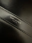 熱銷款 聖Y羅-BOX SAINT LAURENT 豆腐包 大號 黑色銀扣