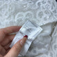 小香家-2403 24新品上架重工珠片繡花短款套裝 白色