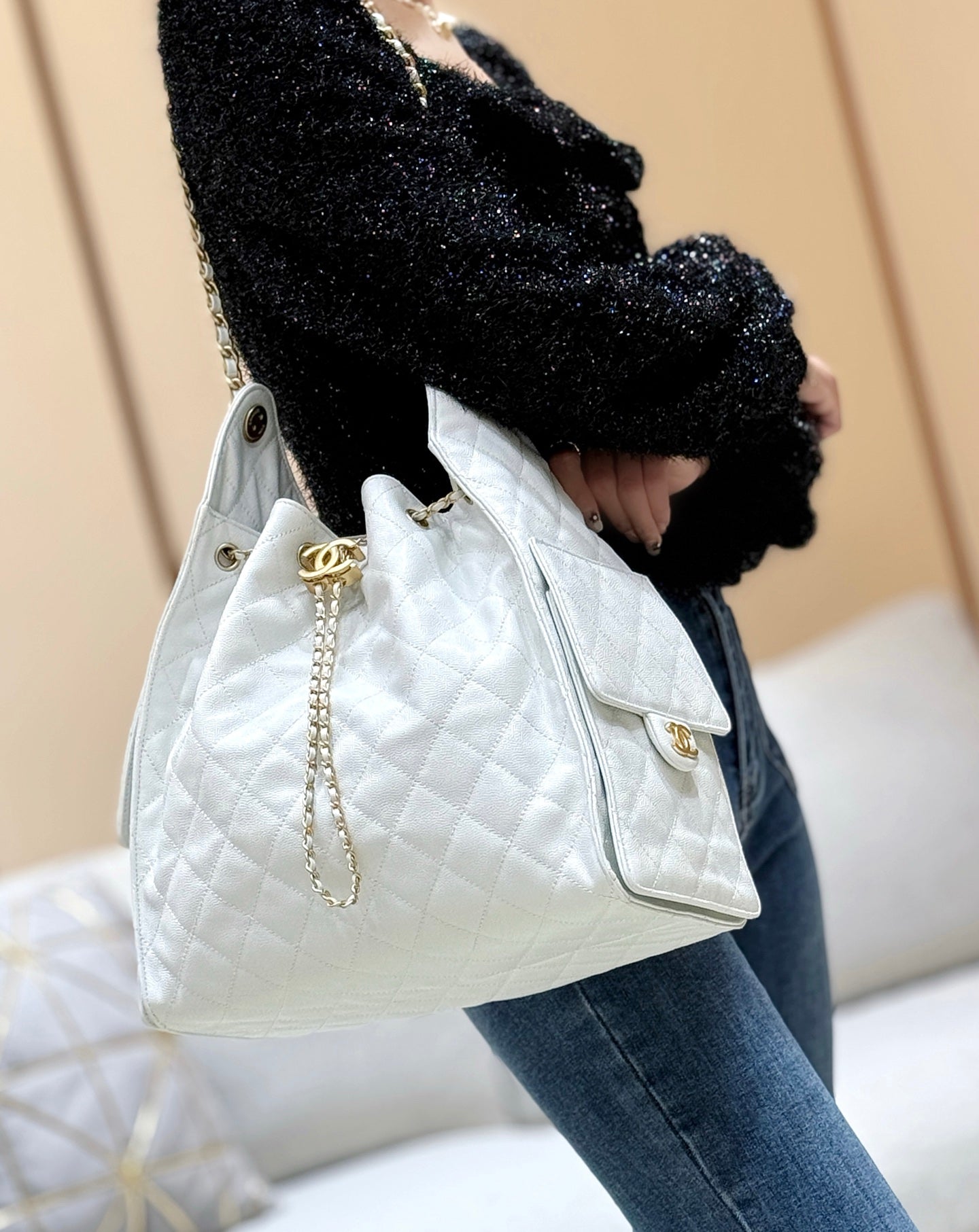 小香家-25S 25bag大號 白色