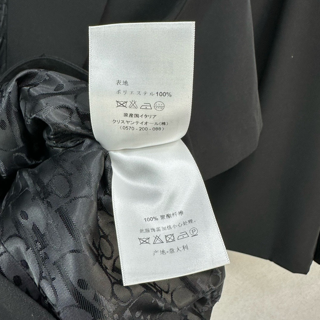 迪D家-2403 休閒西服套裝輕薄款 黑色