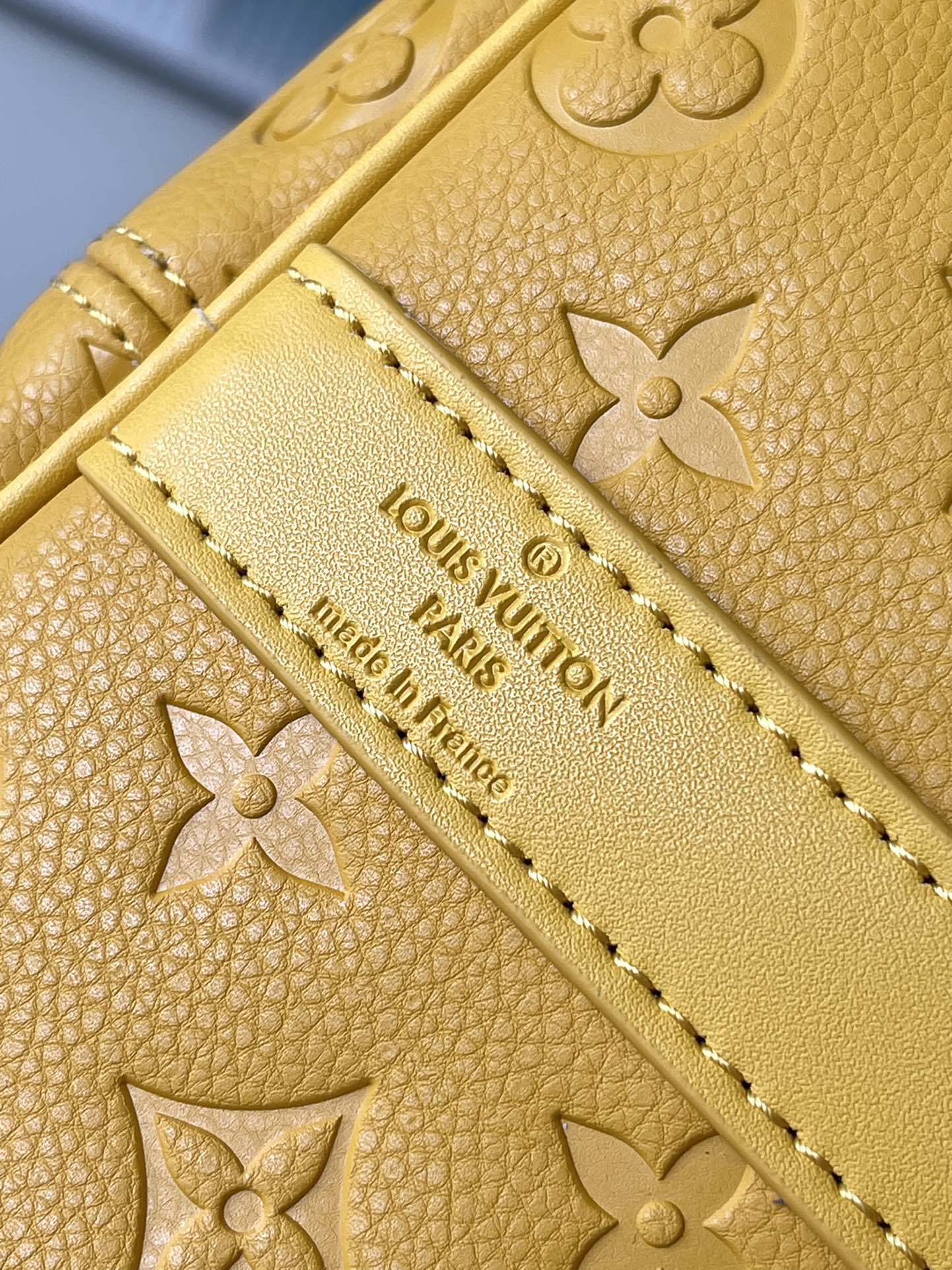 M23748 路L家-Keepall Bandoulière 旅行袋 黃色