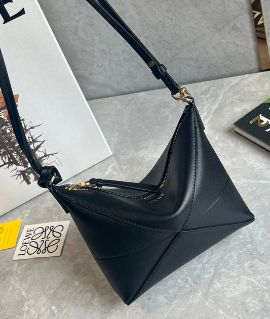 羅L威-PUZZLE FOLD POUCH 麻將包 經典黑