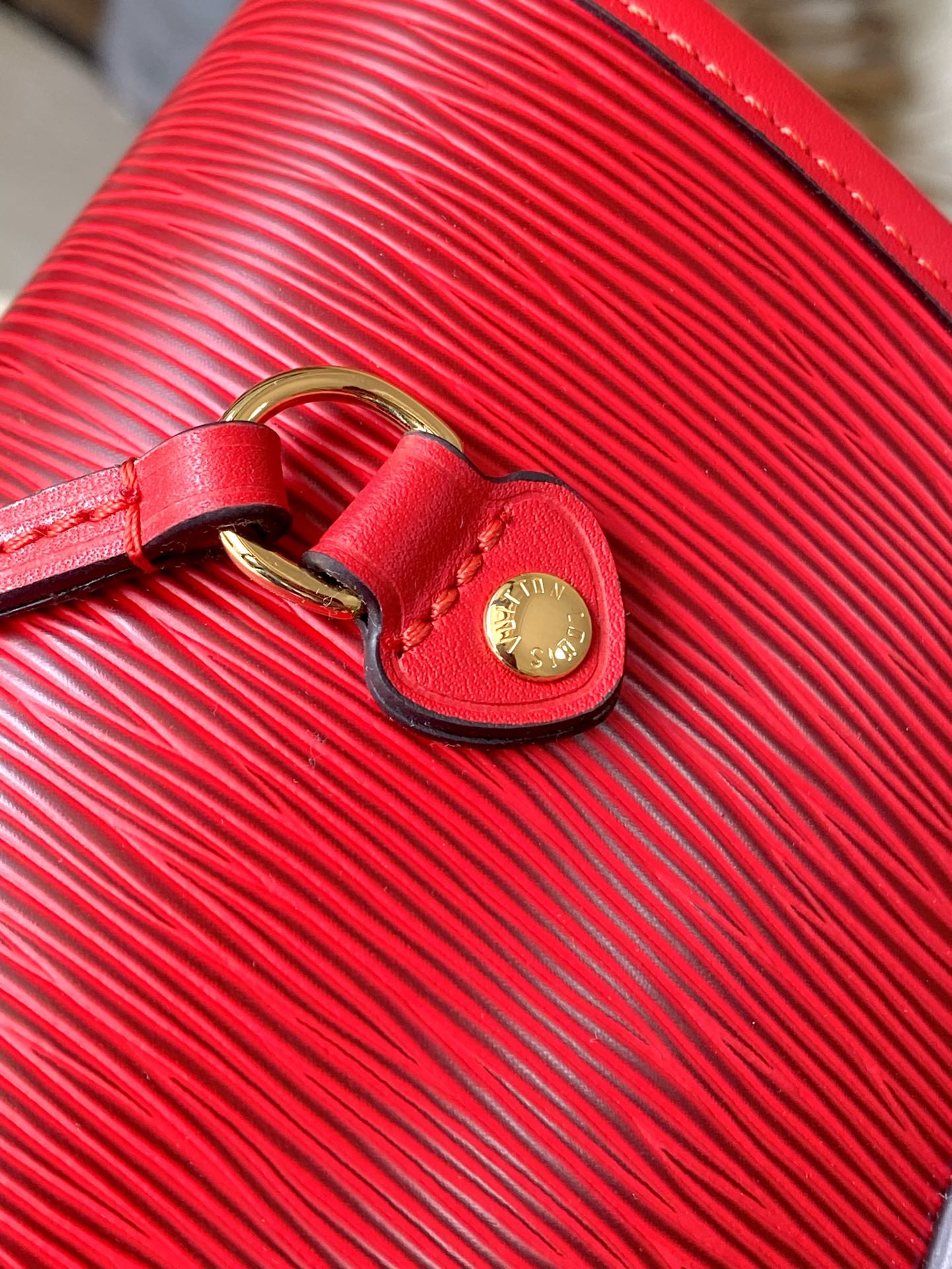 路L家-M12195 Neverfull MM手挽袋 紅色