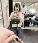 小香家-Chanel 23A CF水鑽手柄 黑色