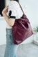 小香家-2023春夏新款 22BAG 中號 酒紅色