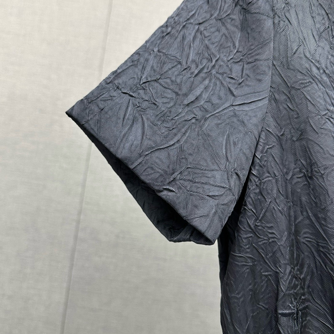 迪D家-2403 24早春新款重工提花洋裝 黑色