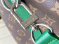 M46774 路L家-Keepall Bandouliere旅行袋 綠色男款