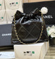 小香家-2023早春度假系列 22Bag 小號 黑色