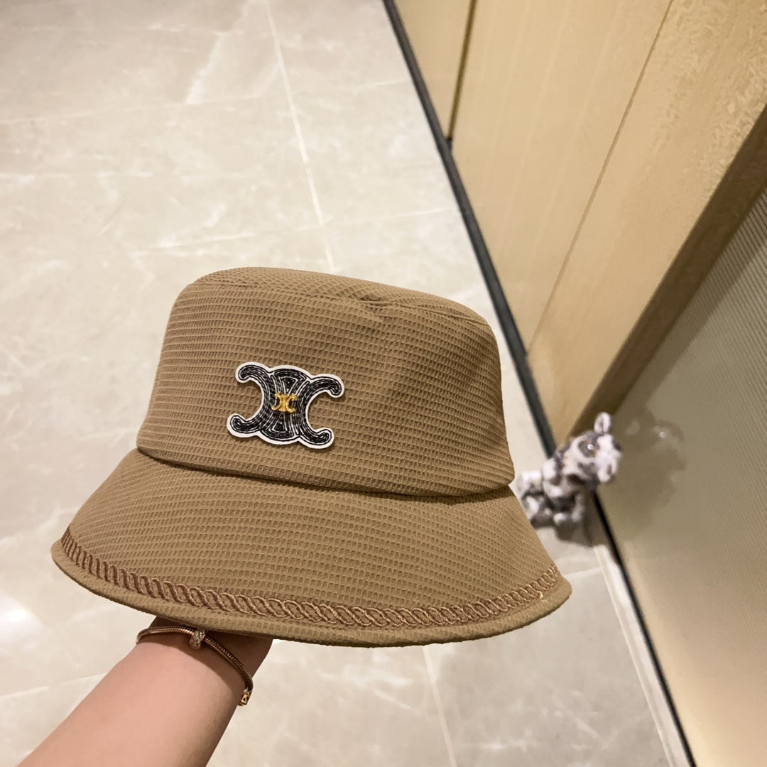 賽C家-2023新款凱旋百搭漁夫帽 卡其色