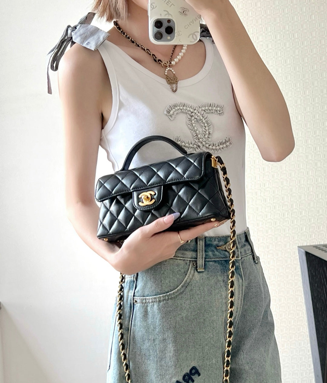小香家-25P 羊毛Kelly mini 黑色