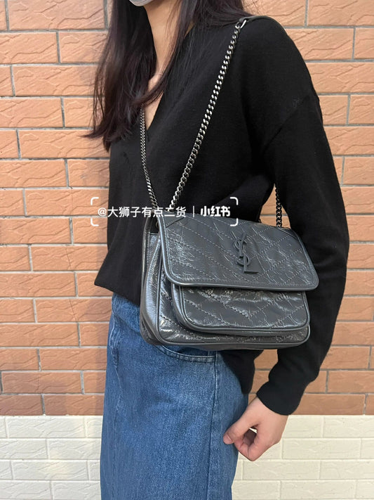 聖Y羅-Niki baby 22cm 牛皮 灰色 上身圖