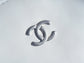 小香家-Chanel 22號手袋 橫版 白銀色