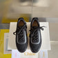 克羅C-Nama sneaker彩虹系列 網面拼色休閒運動鞋 黑色