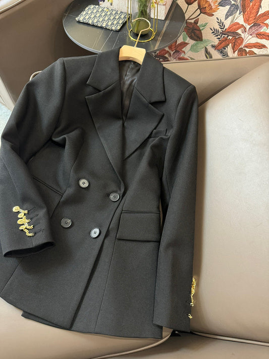 巴B家-2403 24SS新款西裝外套 黑色