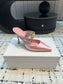 Manolo Blahnik-2024 尖頭高跟鞋 粉色