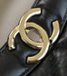 小香家-Chanel 31 經典雙c Logo 菱格紋購物包 黑色