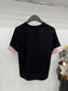 賽C家-2404 24新款甜美系撞色TEE 黑色