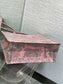迪D家-Book Tote 2023春夏系列 動物園茹伊灰粉 大號