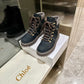 克羅C-2023新款 馬丁靴 短靴 黑色