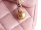 小香家_Chanel 23k 金球方胖子 粉色