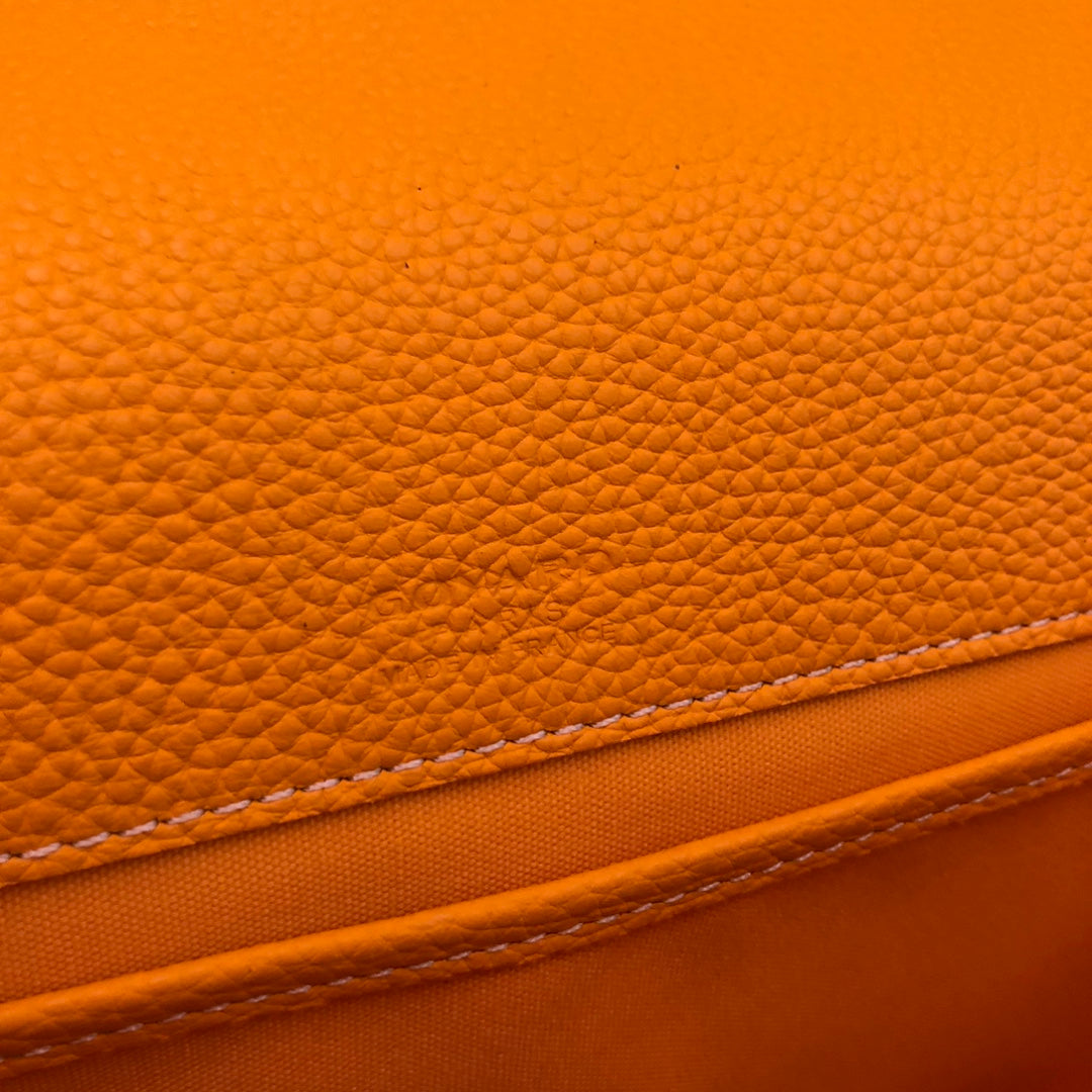 戈G家-Goyard 郵差包小號 黃色