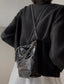 小香家-2023春夏新款 22BAG Mini 黑銀色 上身圖