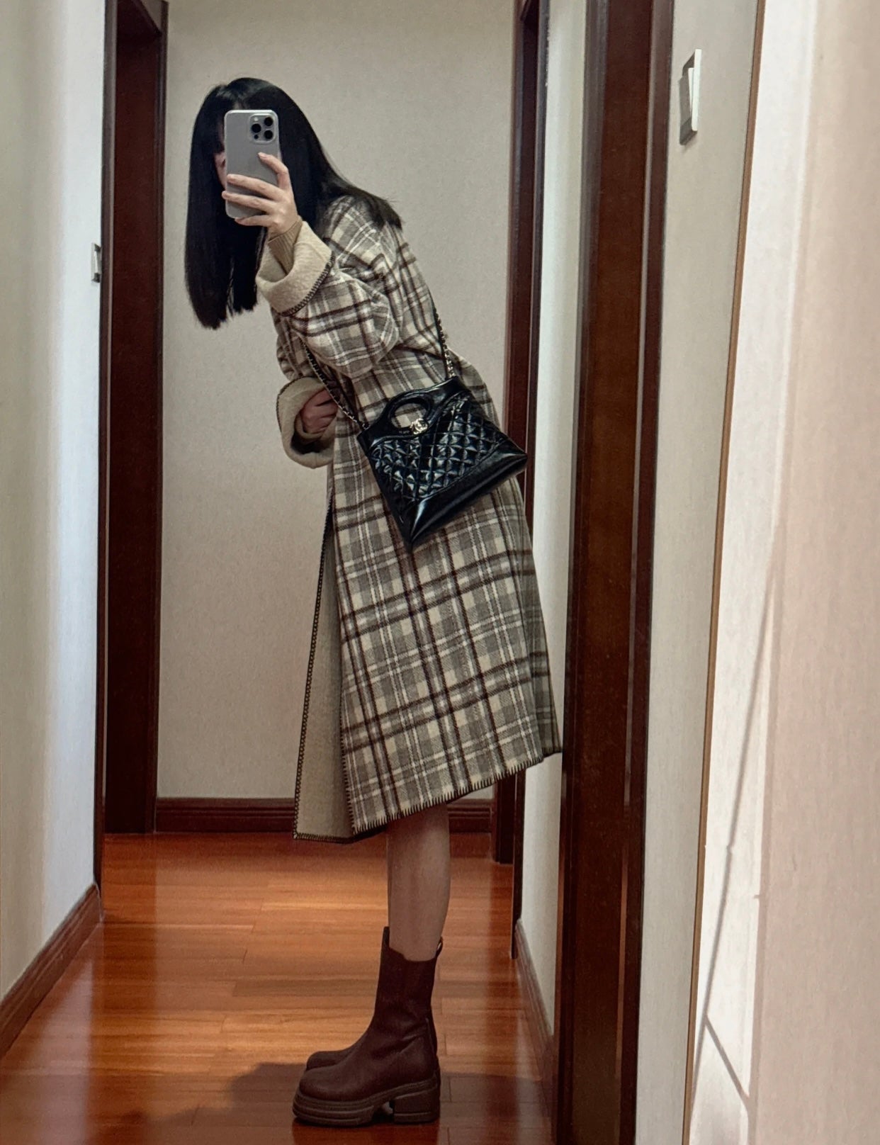 小香家-24S mini 31bag油蠟羊皮 黑色