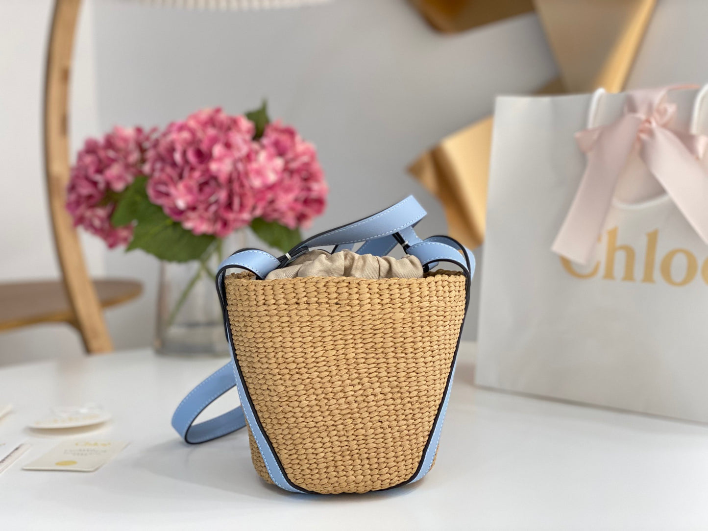 克羅C-Basket Bag 水藍色