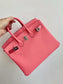 小愛款-Birkin 25  Swift 粉色 銀扣