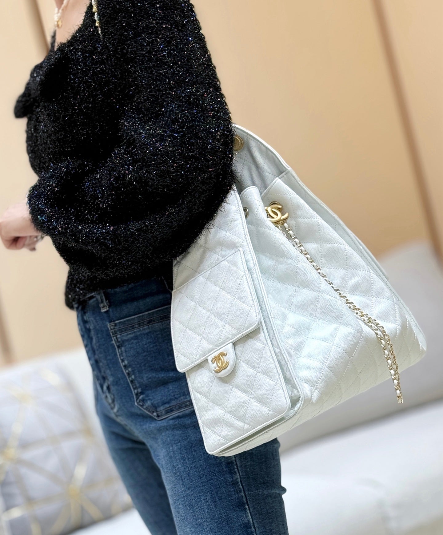 小香家-25S 25bag大號 白色
