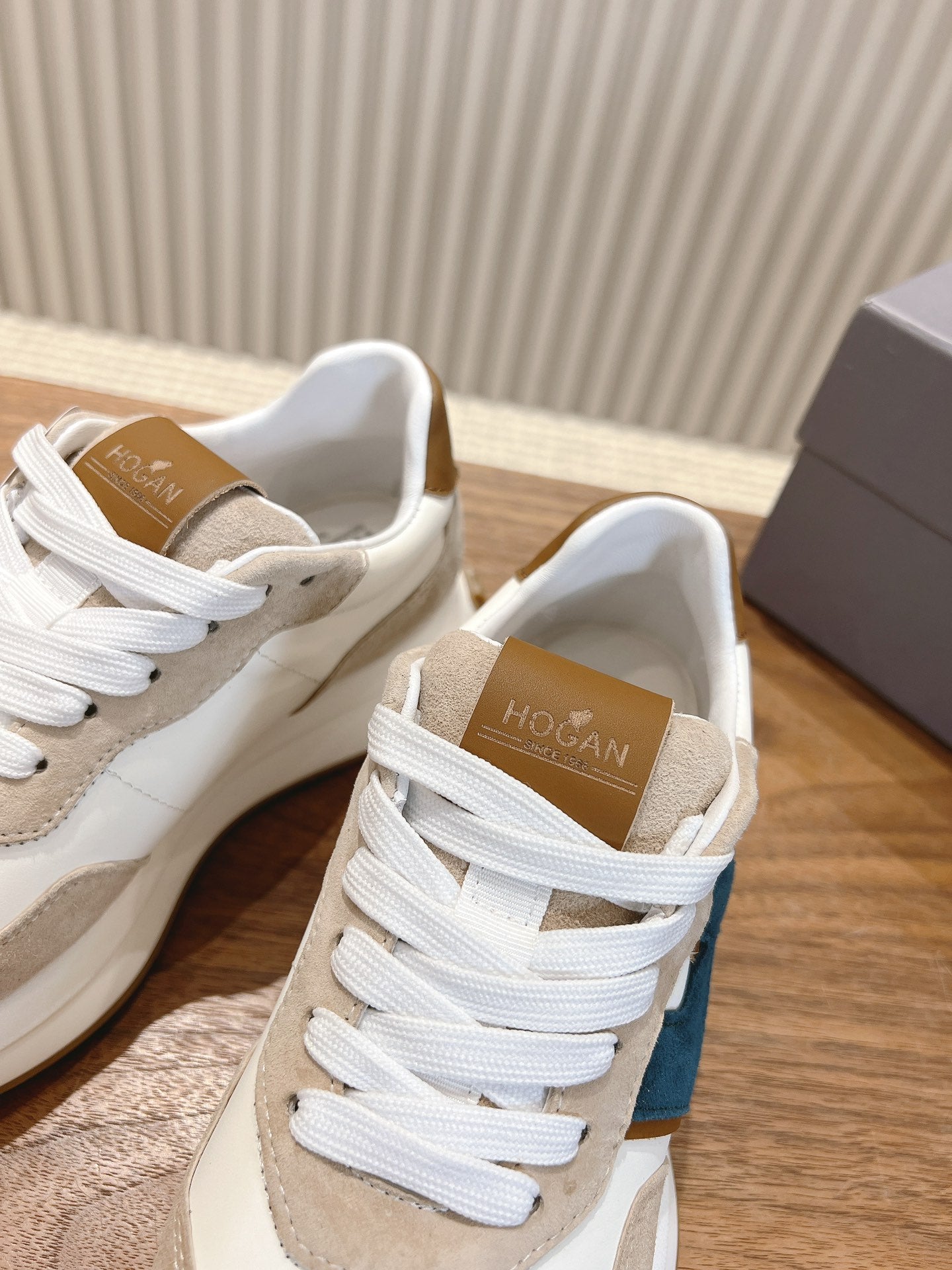 Hogan-2024 運動鞋 奶茶色