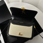 聖Y羅-BOX SAINT LAURENT 豆腐包 小號 黑拼白色