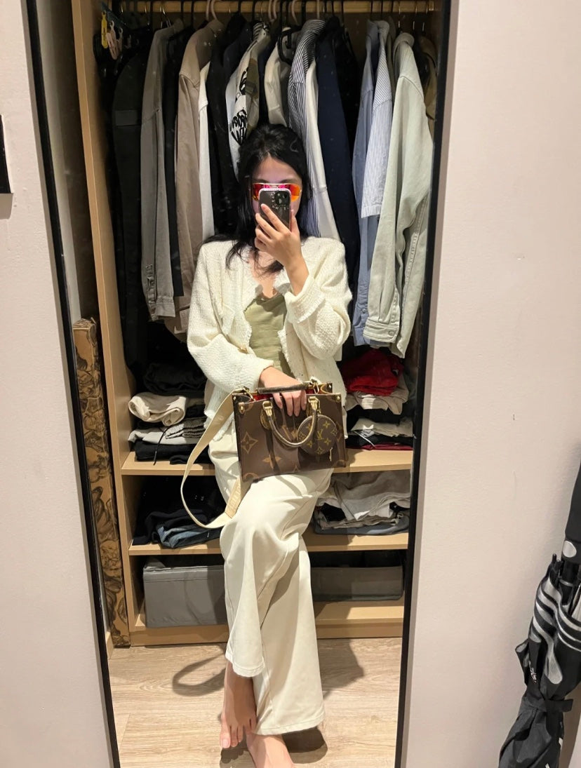 熱銷款 M46373 路L家-OnTheGo PM 手提斜跨包雙色