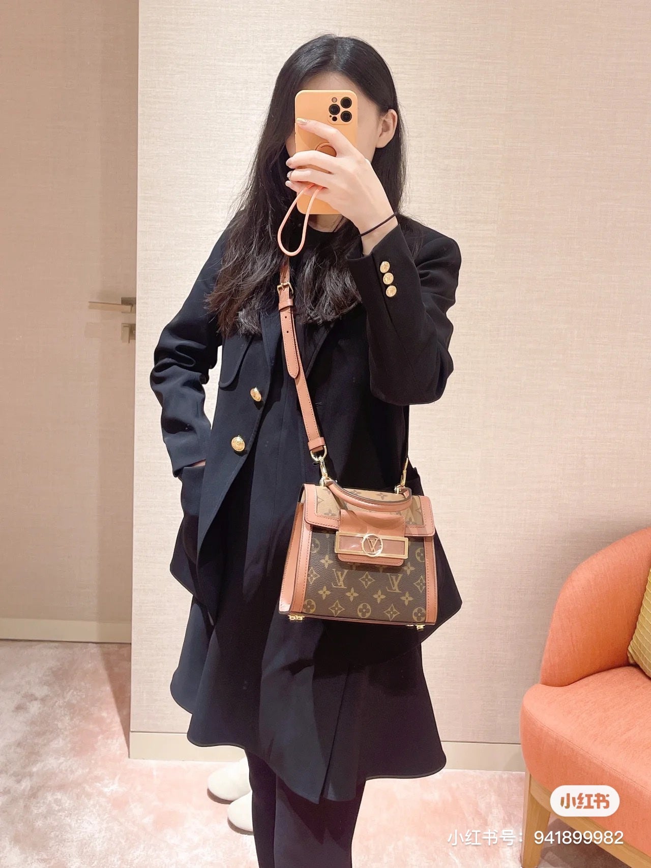 M46751 路L家-Dauphine Capitale 手提斜跨包