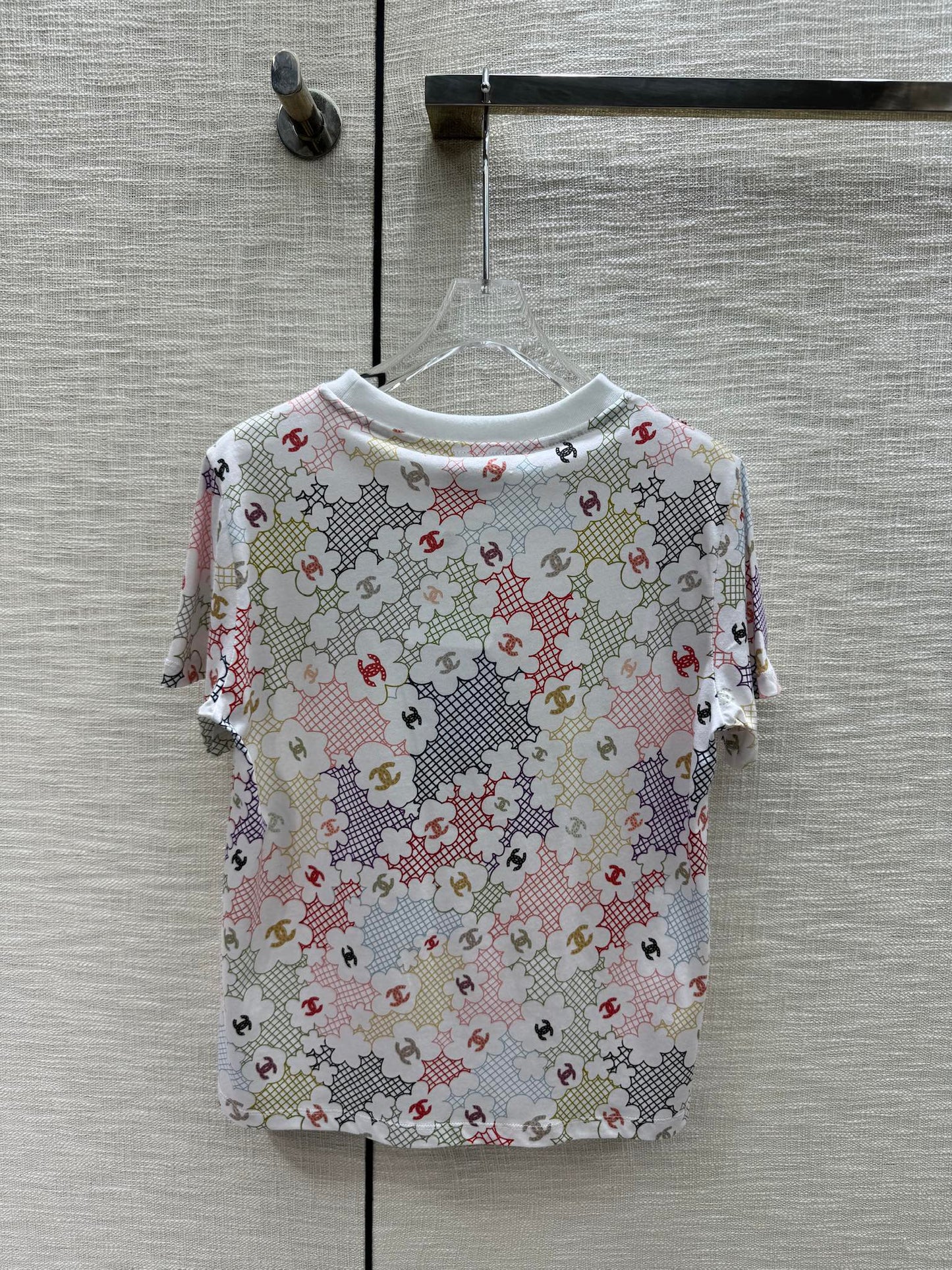 小香家-2403 重工珠片圓領短袖TEE