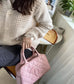 小香家-Chanel Vintage 中古保齡球包 粉色