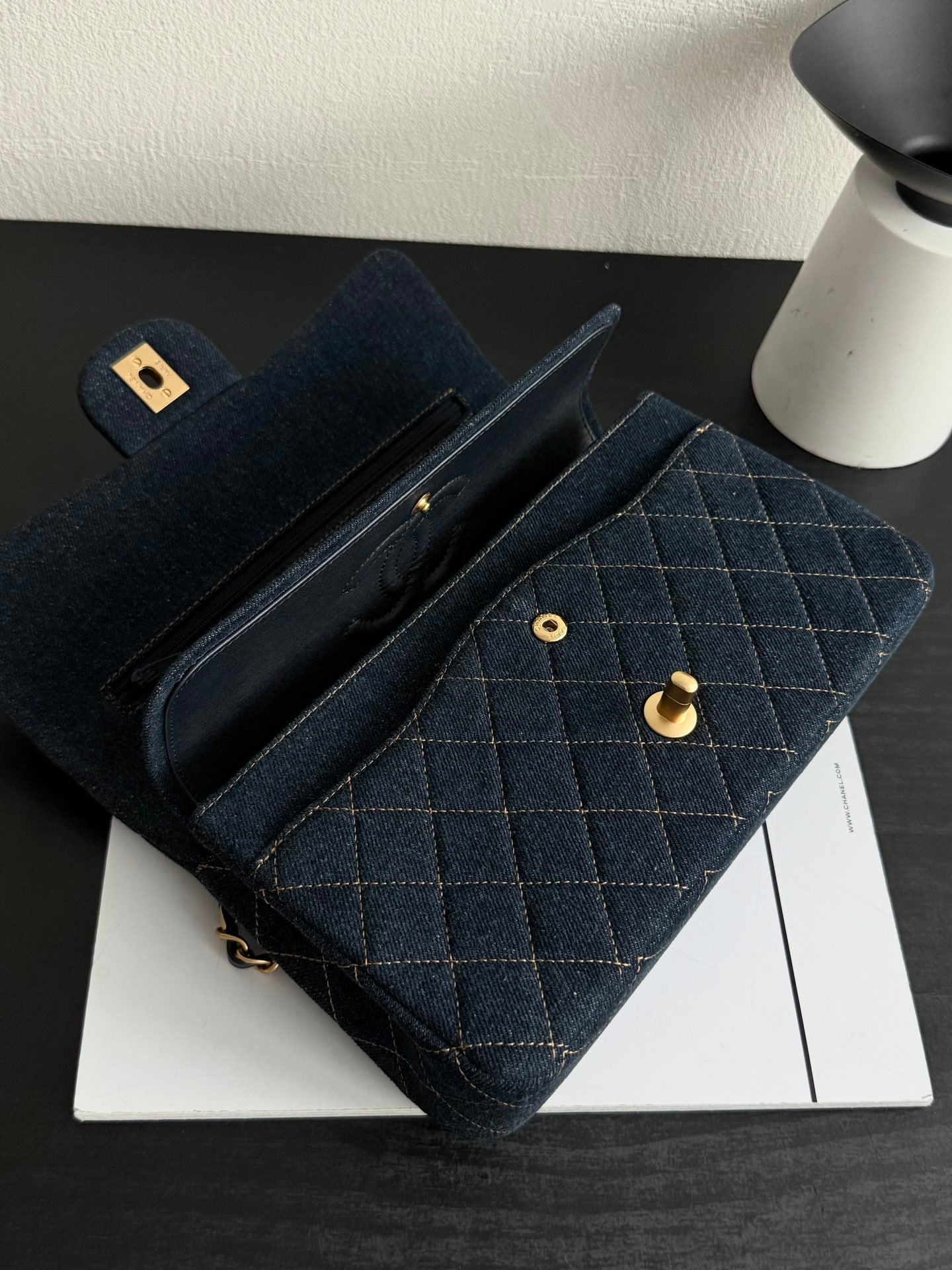 小香家-24C CF 深藍牛仔25cm