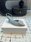 Manolo Blahnik-2024 高跟涼鞋 灰色