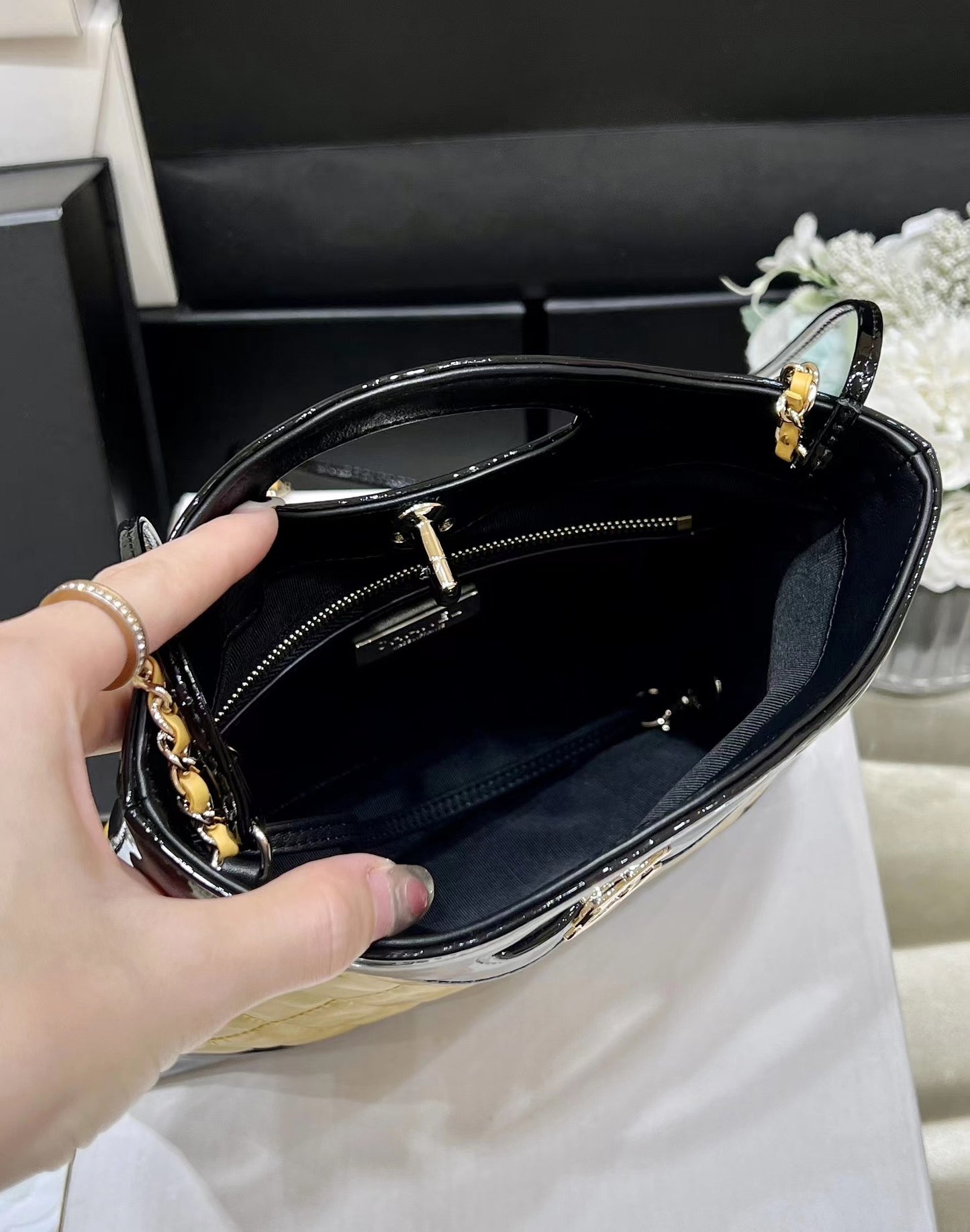 小香家-2023早秋系列 31bag 黑黃色 Mini