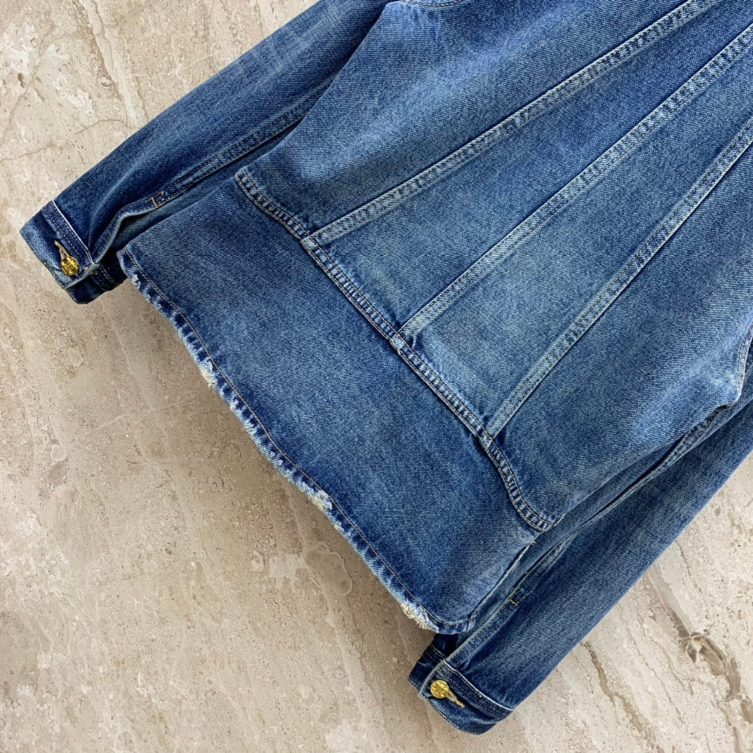 賽C家-2403 宮廷風牛仔外套