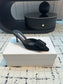 Manolo Blahnik-2024 高跟拖鞋 黑色
