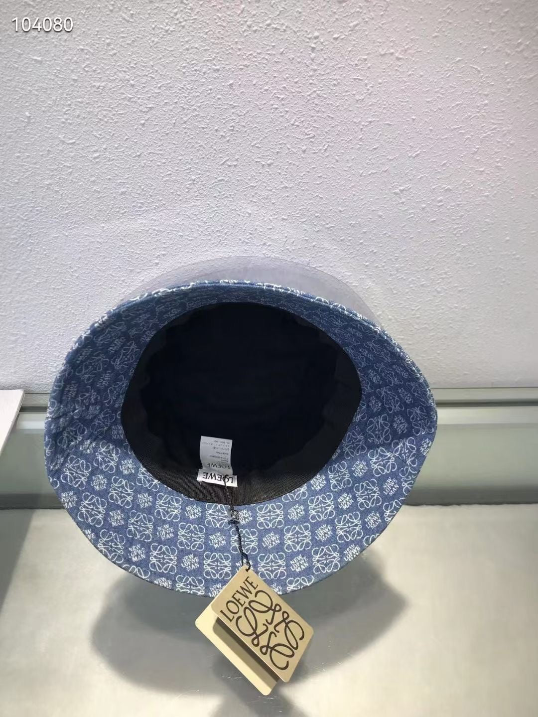 羅L威-水洗牛仔漁夫帽
