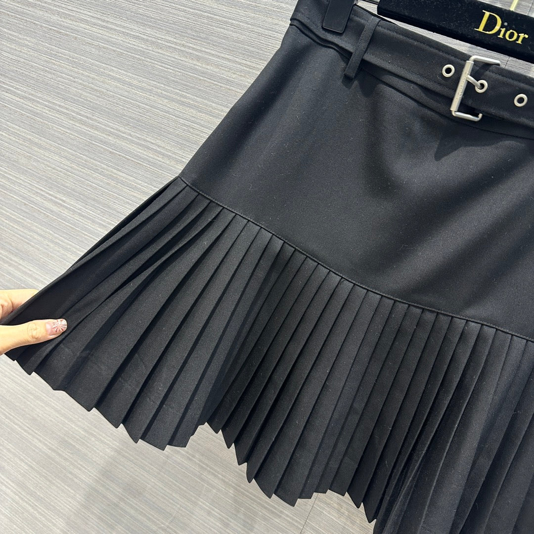 迪D家-2403 24春夏新品百褶半裙