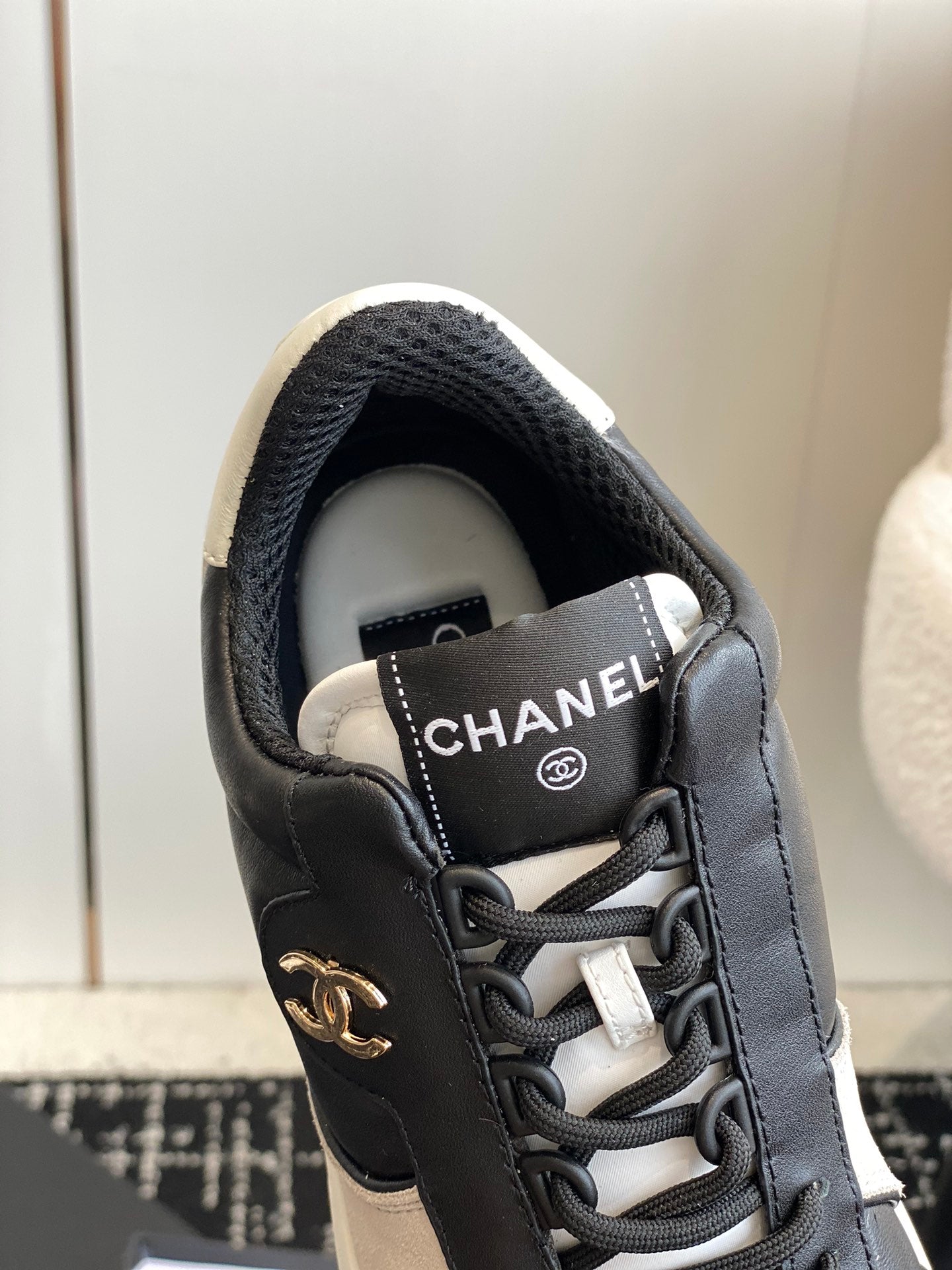 小香家-2023新款 羊皮運動鞋 黑色