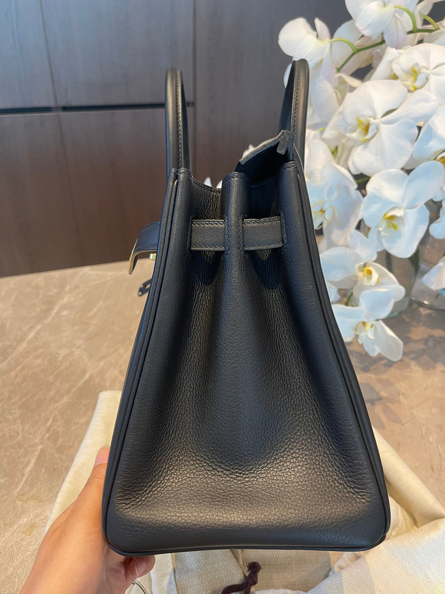 小愛款-Birkin 30 Swift 黑色 金扣