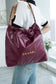 小香家-2023春夏新款 22BAG 中號 酒紅色