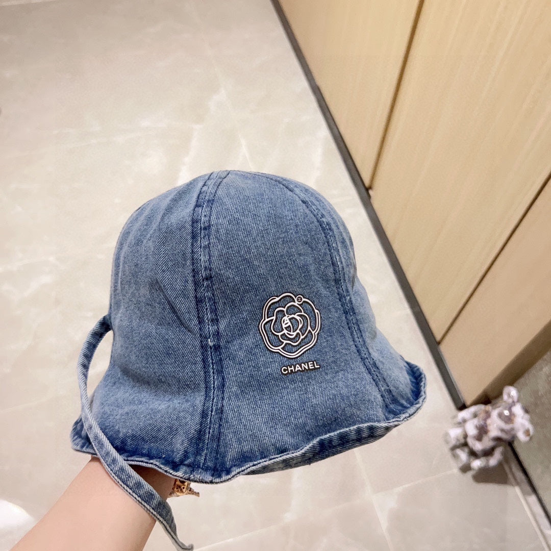 小香家-2023新款牛仔復古男女款漁夫帽
