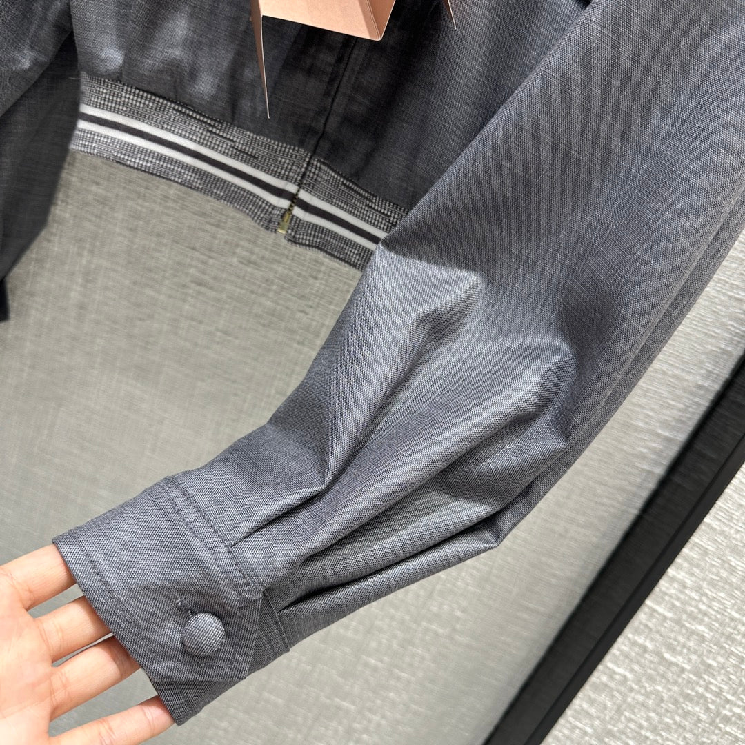 穆M家-2404 24早春新品 格雷系灰色套裝